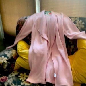 Like new Pink Tahari coat L